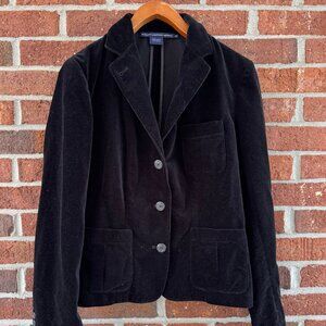 Ralph Lauren Sport Velvet Blazer Sz 14
